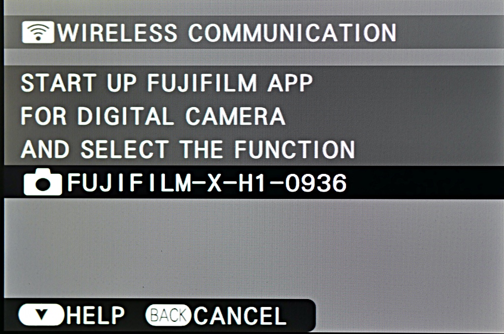 fujifilm wireless transfer app