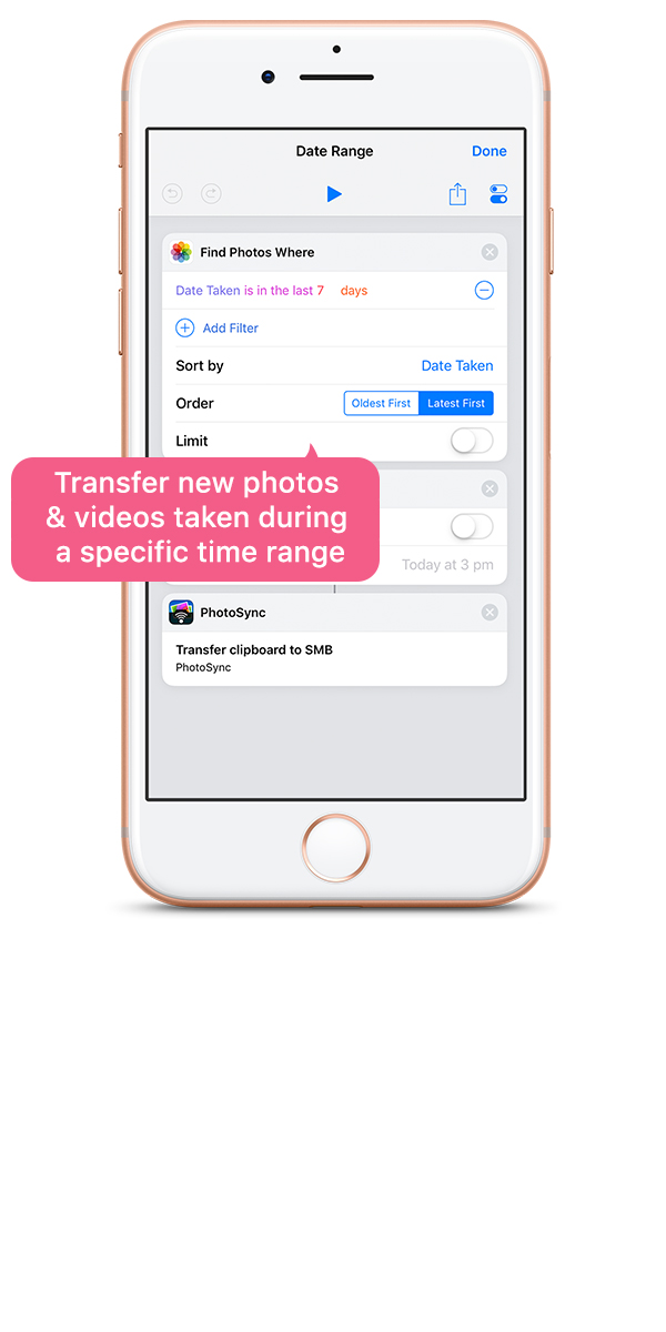 photosync photo transfer app